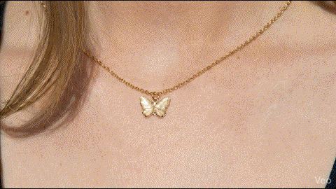 Butterfly Design Necklace