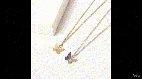 Butterfly Design Necklace